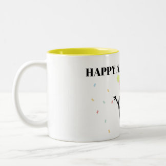 TASSE 2 COULEURS CANECA FLORK HEUREUX