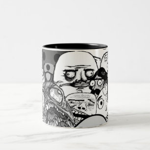 Tasse 2 Couleurs Canette dans deux tons - All Memes