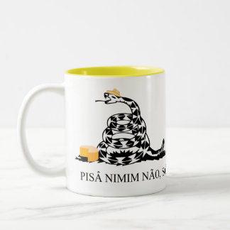 Tasse 2 Couleurs Canette Pisa nimim non, seule