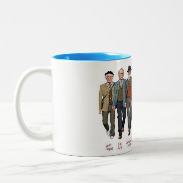 Tasse 2 Couleurs Canette Psychologue (Gauche)