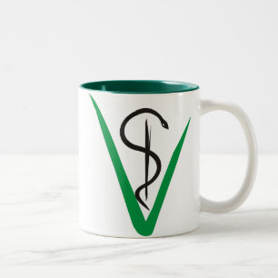 Tasse 2 Couleurs Canette Vétérinaire