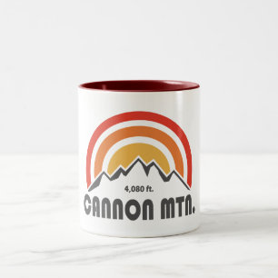 Tasse 2 Couleurs Cannon Mountain New Hampshire