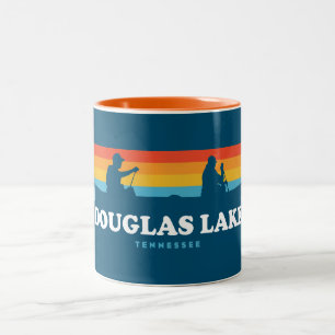 Tasse 2 Couleurs Canot Douglas Lake Tennessee
