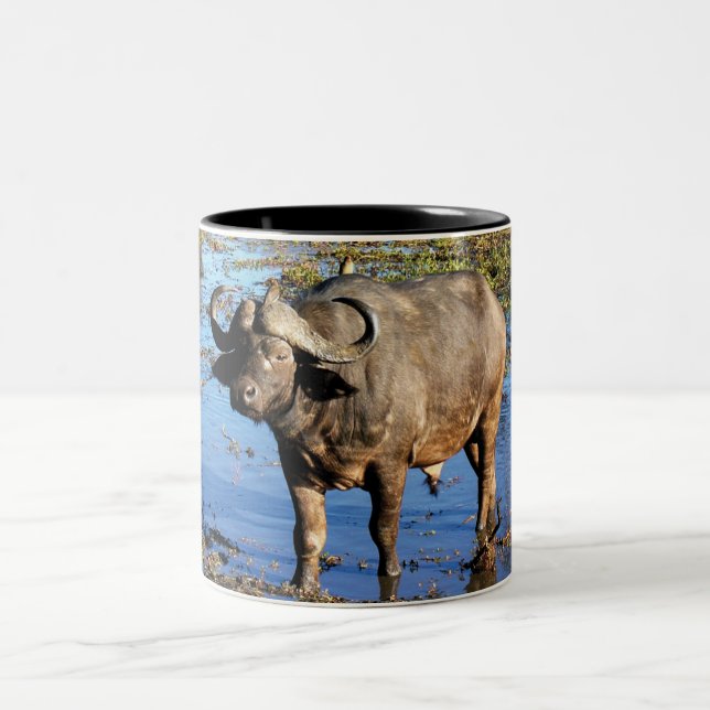 Tasse 2 Couleurs Cape Buffalo par Rowood © © (Centre)