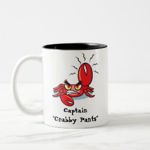 Tasse 2 Couleurs Capitaine Crabby Pants