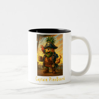 Tasse 2 Couleurs Capitaine PineBeard - Pineappy Empire