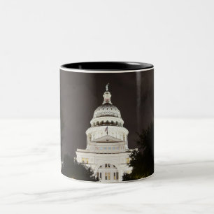 Tasse 2 Couleurs Capitol d'état d'Austin, le Texas la nuit