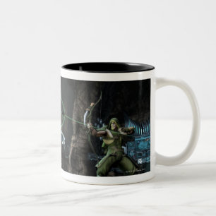 Tasse 2 Couleurs Capture d'écran : Grundy vs Green Arrow