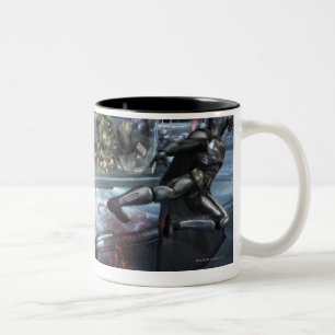 Tasse 2 Couleurs Capture d'écran : Harley vs Batman