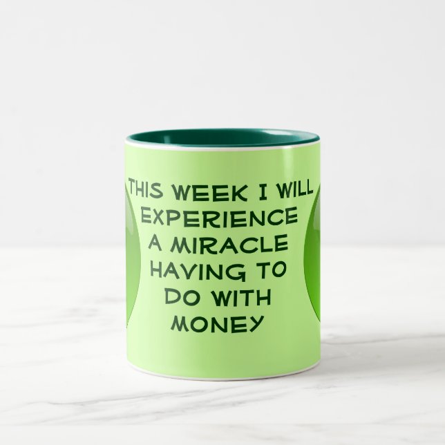 Tasse 2 Couleurs Capture Miracle Money (Centre)