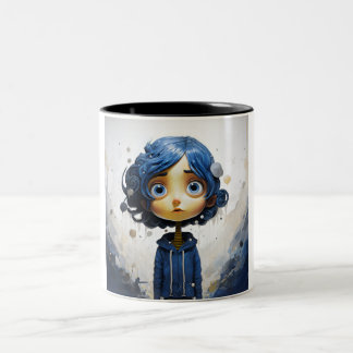 Tasse 2 Couleurs Capuchons de coraline