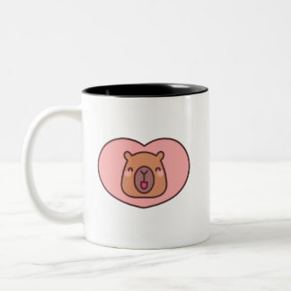 Tasse 2 Couleurs Capybara