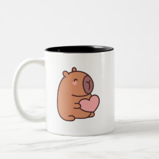 Tasse 2 Couleurs Capybara