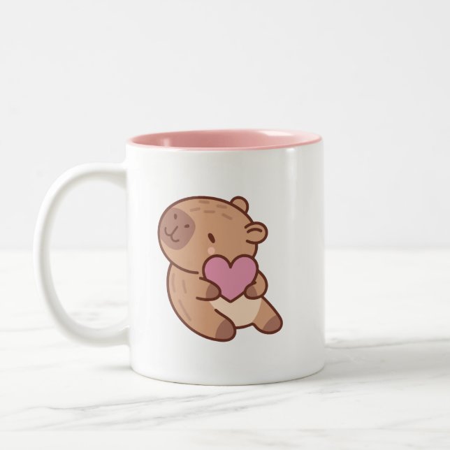 Tasse 2 Couleurs Capybara (Gauche)