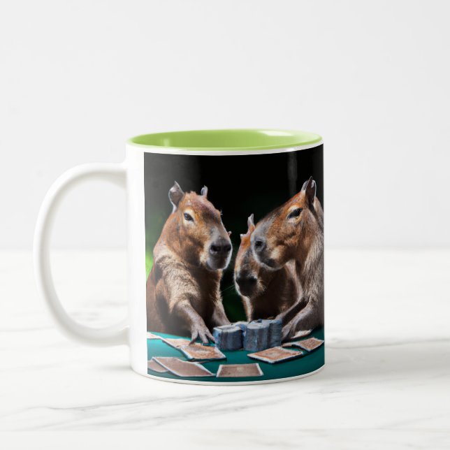Tasse 2 Couleurs Capybaras Jeu (Gauche)