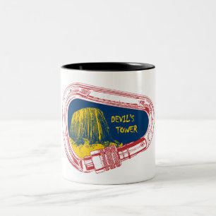 Tasse 2 Couleurs Carabiner d'Escalade tour du Diable