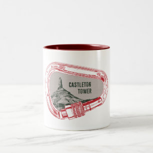 Tasse 2 Couleurs Carabiner Escalade Tour Castleton