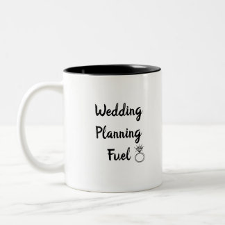 Tasse 2 Couleurs Carburant de planification Mariage