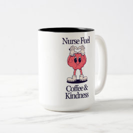 Tasse 2 Couleurs Carburant infirmière - Café et conception de la ge