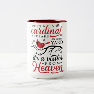 Tasse 2 Couleurs cardinal apparaît