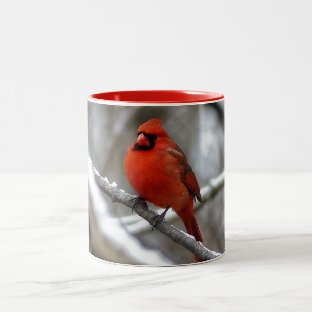 Tasse 2 Couleurs Cardinal masculin (Centre)