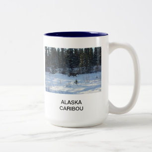Tasse 2 Couleurs Caribou de l'Alaska