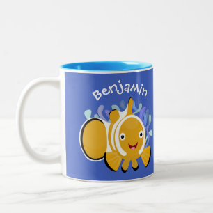 Tasse 2 Couleurs Caricature d'anénome de poisson clown joli