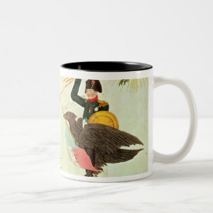 Tasse 2 Couleurs Caricature des 'cent jours