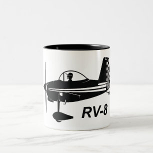 Tasse 2 Couleurs Caricature des fourgons RV-8