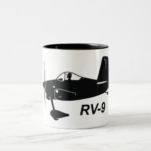 Tasse 2 Couleurs Caricature des fourgons RV-9