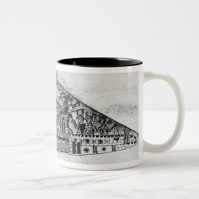 Tasse 2 Couleurs Caricature des juifs anglais, d'un Haggadah (Droit)
