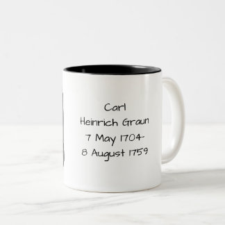 Tasse 2 Couleurs Carl Heinrich Graun