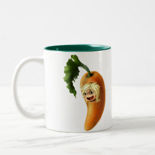 Tasse 2 Couleurs Carotte