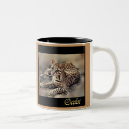 Tasse 2 Couleurs carré ocelot 2