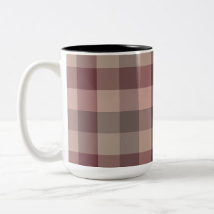 Tasse 2 Couleurs Carreaux blushwood