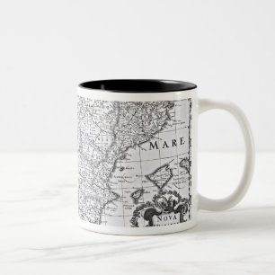 Tasse 2 Couleurs Carte de l'Espagne
