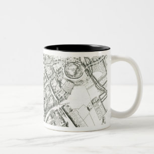 Tasse 2 Couleurs Carte d'Oxford, 1643