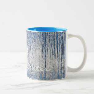 Tasse 2 Couleurs Cascade Conservation de l'eau Écologie Musique