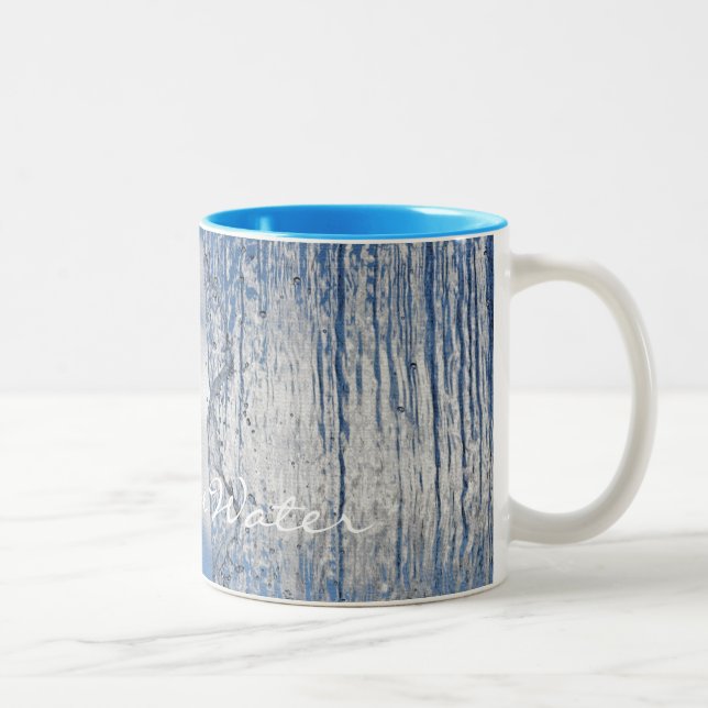 Tasse 2 Couleurs Cascade Conservation de l'eau Écologie Musique (Droit)
