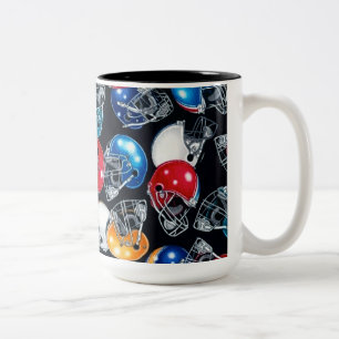 Tasse 2 Couleurs Casques de football français