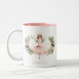 Tasse 2 Couleurs Casse-noix Ballerina Ballet rose