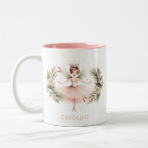 Tasse 2 Couleurs Casse-noix Ballerina Ballet rose