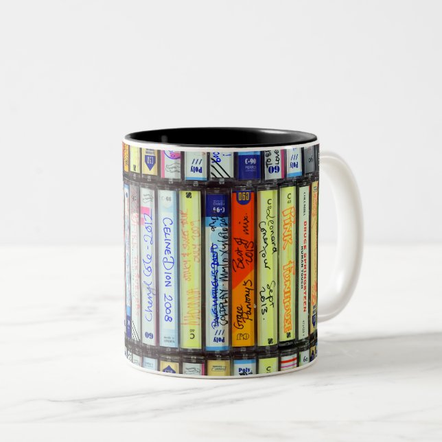 Tasse 2 Couleurs Cassette (Devant droit)