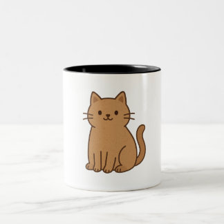 Tasse 2 Couleurs Cat