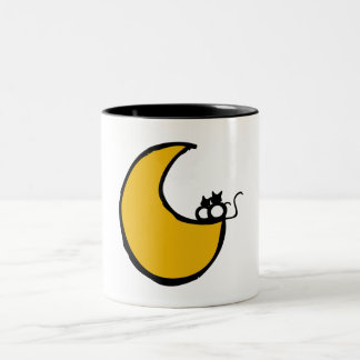 Tasse 2 Couleurs Cats in the Moon