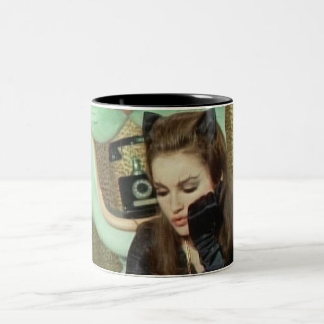 Tasse 2 Couleurs Catwoman (Centre)