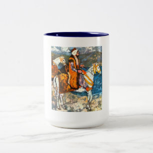 Tasse 2 Couleurs Cavalier arabe