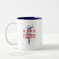 Cela ne dit pas RSVP sur la statue de la Liberté