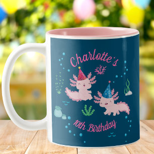 Tasse 2 Couleurs Célébrez avec la magie de l'Axolotl