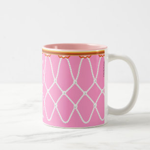 Tasse 2 Couleurs Cercle de basket-ball Net_pink_jumpstart Java